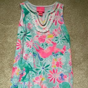 Lilly Pulitzer unicorn print dress 2-3T